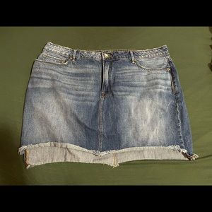 Good American Jean skirt -size 18